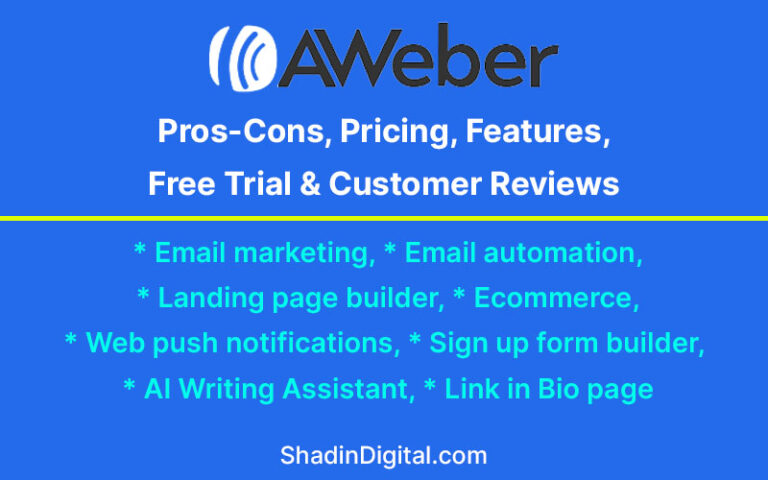 AWeber Reviews: Pros-Cons, Free Trial & Customer Reviews