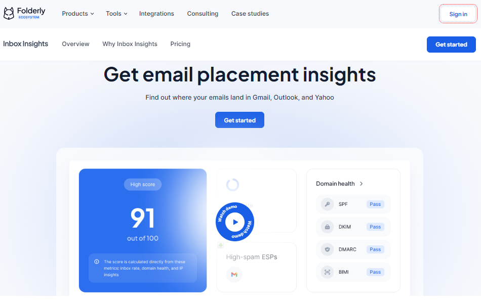 What is Folderly Inbox Insights