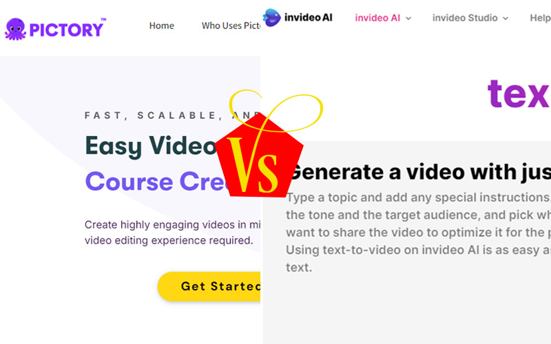 Pictory Vs InVideo